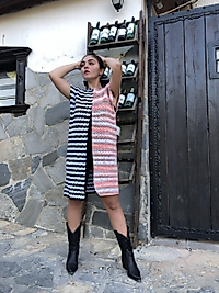 El Örgüsü Mevsimlik Tasarım Yelek