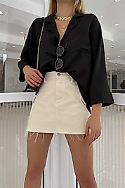 Cupra Aerobin Kumaş Ütüsüz Gömlek Siyah